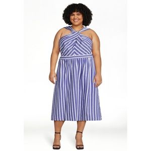 Free Assembly Striped Halter Dress size XXL item#44